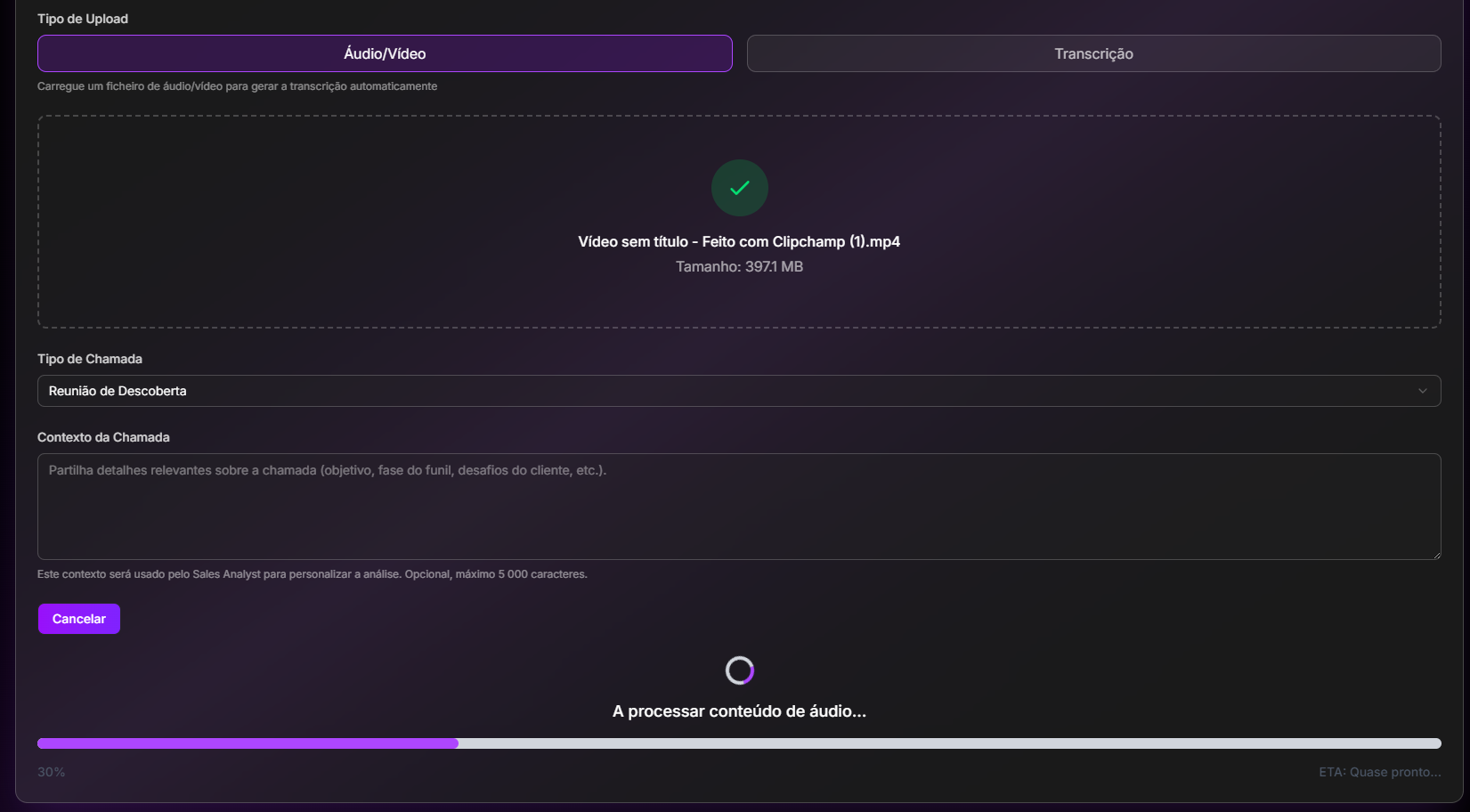 2. Deixa o Sales Analyst trabalhar